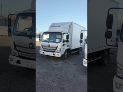 FOTON 冷蔵庫 トラック 4x2 魚肉 野菜 果物 4 シリンダー ディーゼル 冷蔵庫 トラック